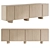 Elegant Thalia Sideboard: Dovetail Design 3D model small image 1