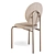  Michelle Low Back Dining Chair 3D model small image 4