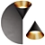 Rubi Metal Wall Lamp Set 3D model small image 2