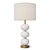 Elegant White Louvre Home Lamp 3D model small image 5