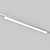 Microcosm Flat LED Track Light 3D model small image 2