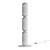 Sleek Metal Glass Floor Lamp 3D model small image 4