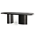 Sleek PADIGLIONI Table in Dual Color 3D model small image 3