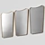 Title: Artesia Modern Decorative Wall Mirror 3D model small image 5