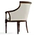 Matilda Accent Chair, UV Unwrapped 3D model small image 4