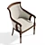 Matilda Accent Chair, UV Unwrapped 3D model small image 5