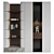 Contemporary Hallway Furniture Set 3D model small image 2