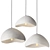 Cloud-inspired Pendant Lighting 3D model small image 1