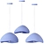 Cloud-inspired Pendant Lighting 3D model small image 5