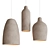 Japanese Wabi Sabi Pendant Lights 3D model small image 1