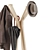 Como Coat Rack Stand 3D model small image 7