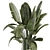 Handmade Metal Pot Indoor Plants 3D model small image 5