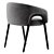 Modern ALLEY Chair by Bonaldo 3D model small image 3