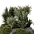 Outdoor Garden Set: Lush Bushes 3D model small image 2