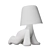 Modern Design Sweet Brothers Sculpture 3D model small image 1