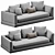 Bonaldo Liam Sofa: Modern Comfort 3D model small image 3