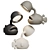 QEEBOO | Abysse Lamp - Modern Luminescence 3D model small image 3