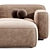 Modular Hippo Sofa by Mano 3D model small image 4