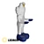 Designer Fluffy Sculpture Figurine 3D model small image 1