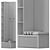 Multi-Option Hallway 20 Suites 3D model small image 5