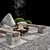 Zen Stone Oasis Seat Area 3D model small image 2