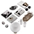 Universal Decor Set for Stylish Interiors 3D model small image 3