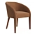 Luxury Dining Table Set with Chairs 3D model small image 3
