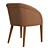 Luxury Dining Table Set with Chairs 3D model small image 6