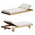 Pure Elegance Lounger Set 3D model small image 1