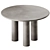 Modern Concrete Napa Dining Table 3D model small image 4