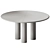 Modern Concrete Napa Dining Table 3D model small image 5