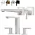 Modern TECTURIS Faucets Set 02 3D model small image 4