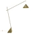 Reyna Travertine Base Reading Lamp 3D model small image 3