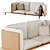 Sahara Sofa by Monologue 3D model small image 3