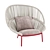 Elegant Petalo Armchair: Modern Comfort 3D model small image 9