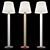 Modern Cellu Floor Lamp Set 3D model small image 2