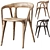 Savanna Oak Chair by Deephouse 3D model small image 10