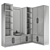 High-Quality Bathroom Furniture 16 3D model small image 3