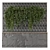 Stone Base Vertical Garden Set 3D model small image 2