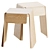 Modern Stool MANERBA SUPER RANDOM 3D model small image 3