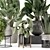 Modern Indoor Plants Set 2373 3D model small image 5