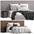 Double Bed Model №206 3D model small image 1