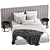 Double Bed Model №206 3D model small image 2