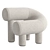 Stylish UMI Armchair for Modern Interiors 3D model small image 4