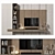Entertainment Wall Unit TV Stand 3D model small image 1