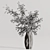 Botanical Bliss Vase Bouquet 3D model small image 6