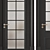 Modern Entrance Door Set 77 3D model small image 4