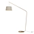Elegant Lobby Arc Floor Lamp 3D model small image 2