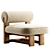 Modern 2017 Malta Chair Design 3D model small image 1