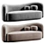 Modern Statement Diane Sofa Available 3D model small image 4